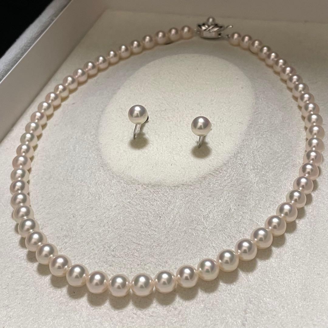 Alfred専用【K14WG✨田崎✨花珠級】あこや本真珠 ネックレス 7.0-7