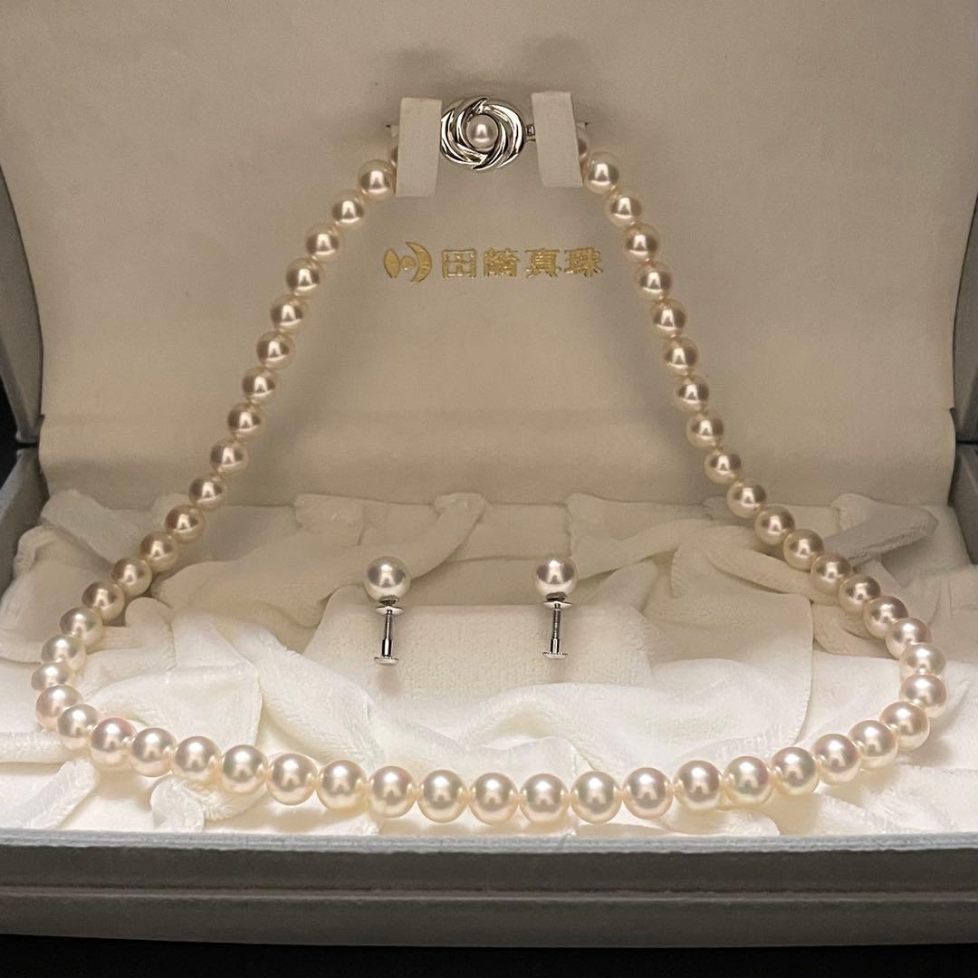 Alfred専用【K14WG✨田崎✨花珠級】あこや本真珠 ネックレス 7.0-7