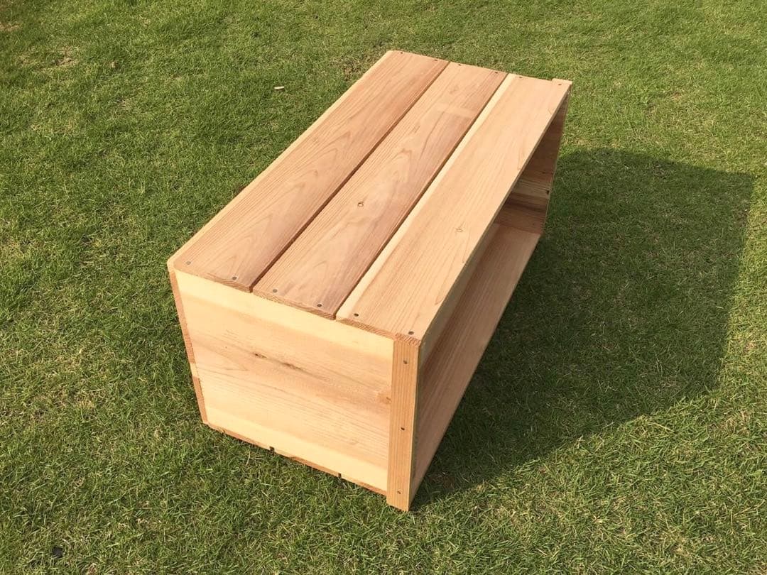 新品 りんご箱 6箱 // 木箱 本棚 収納 陳列 ケース まとめ売り 什器