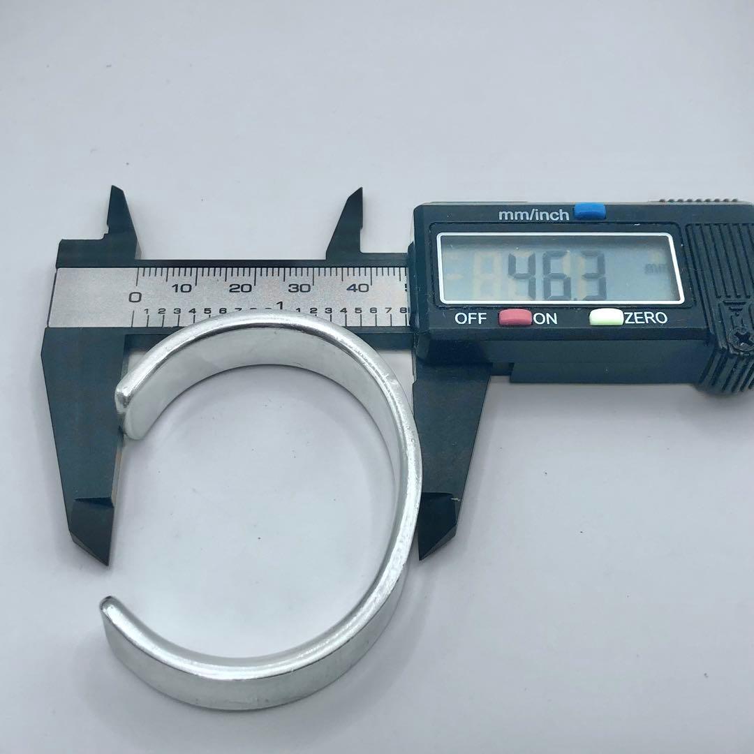 【美品】ティファニー　ナロー　カフ　バングル　1837　ワイド　シルバー925