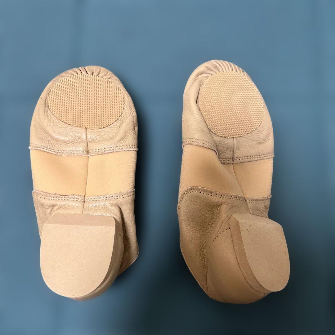 チャコット　ストレッチジャズシューズ　ベージュ　24cm