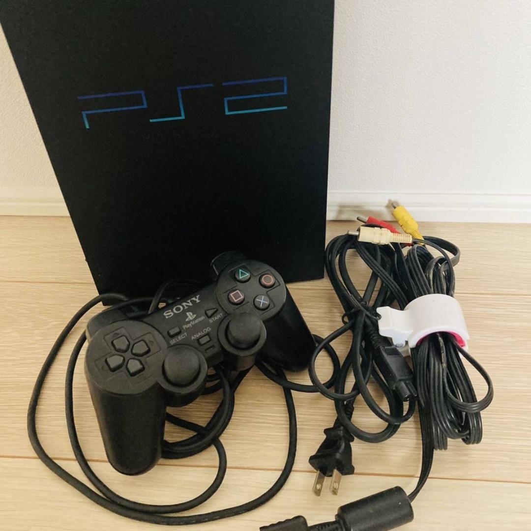 プレイステーション2 プレステ2 PS2 ソニー SONY コントローラー　黒