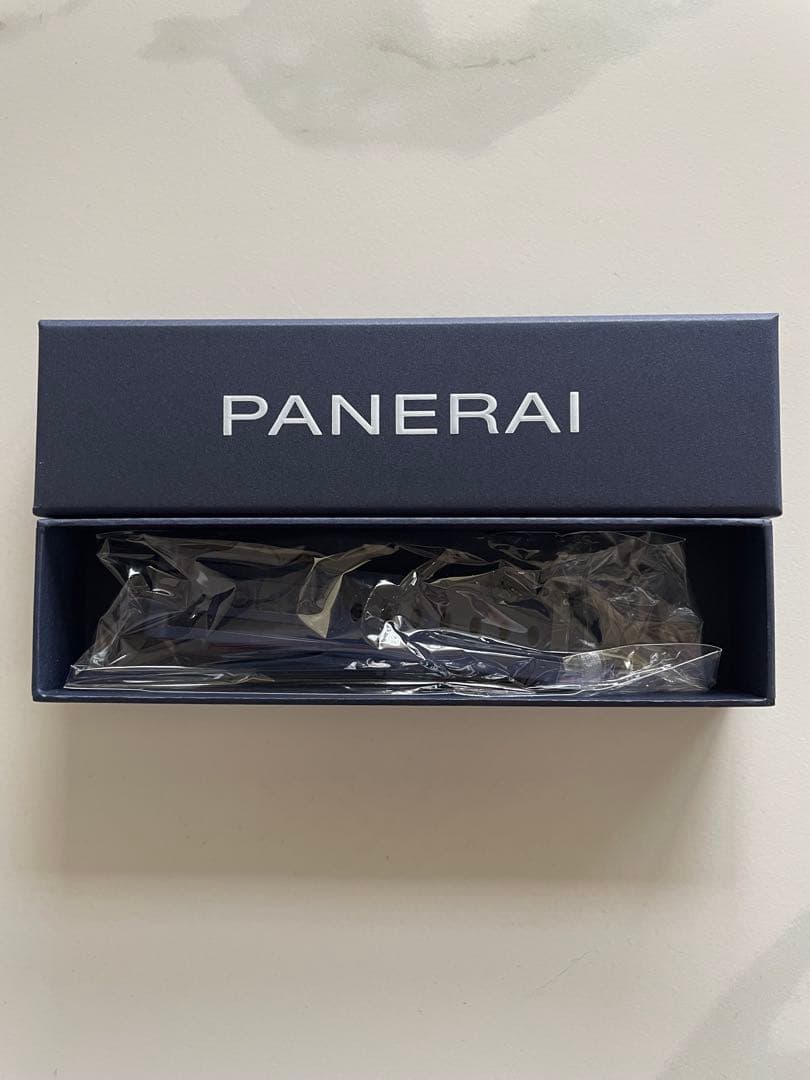 【RYO】PANERAI OFFICINE ネイビー ラバーベルト