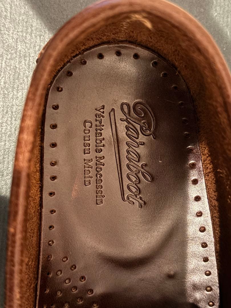 Paraboot ローファー コロー　モカシン 革靴　CORAUX