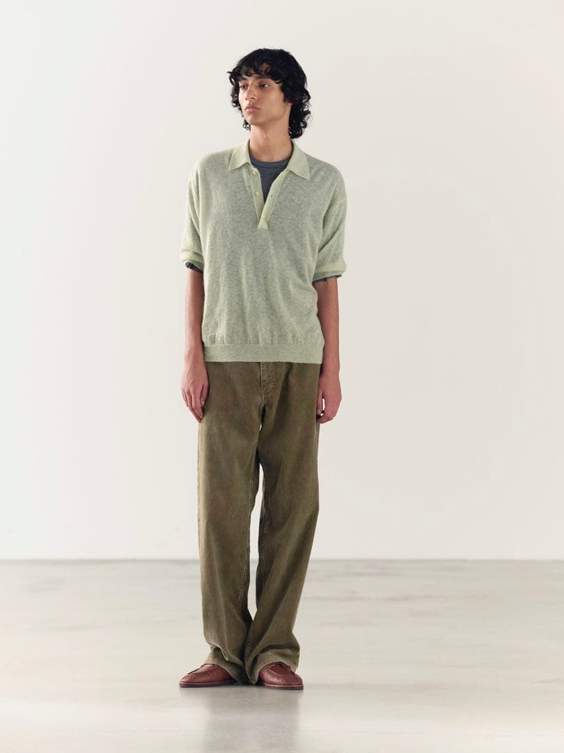 パンツ 25SS Auralee PIGMENT DYE FINX CORDUROY