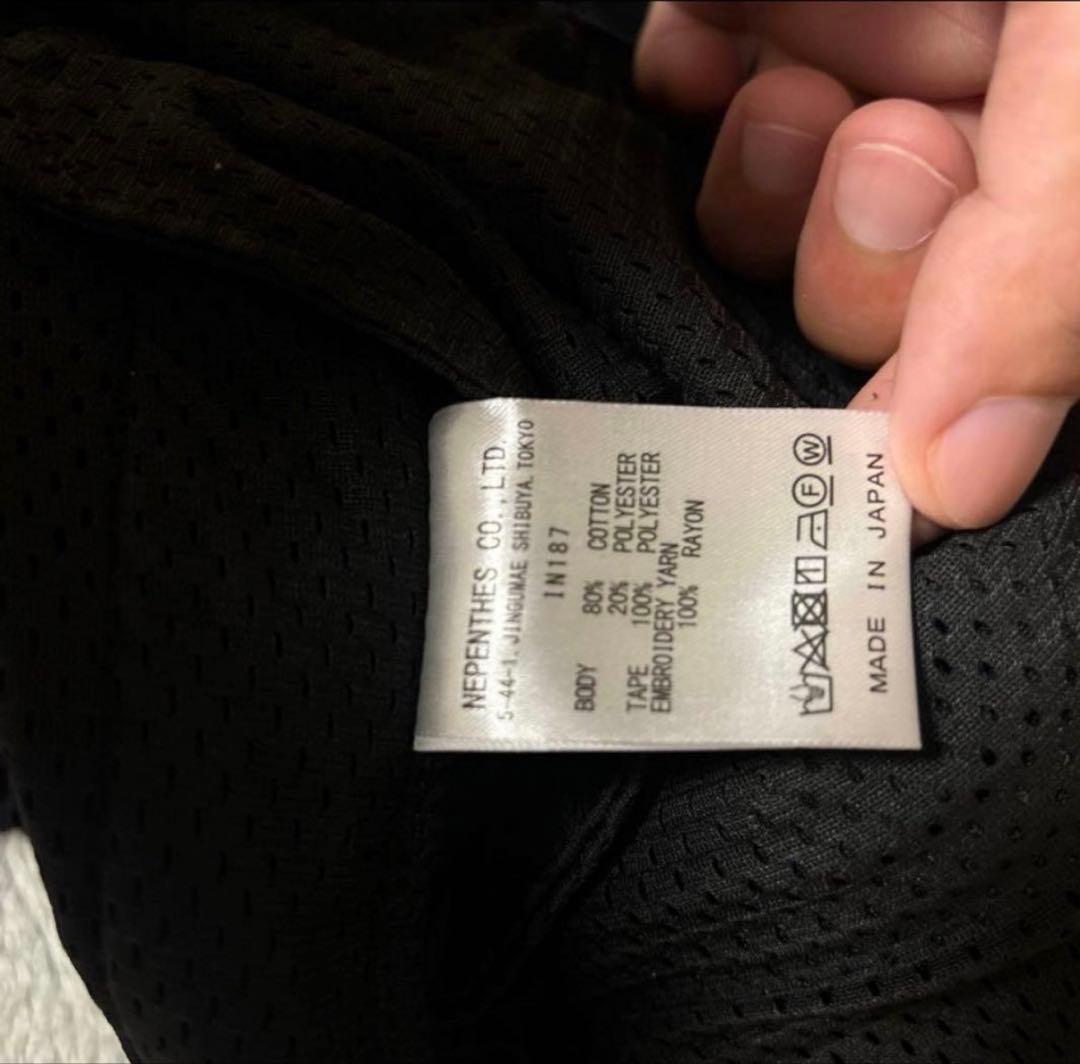 needles ベロアセットアップ　黒紫　サイズs