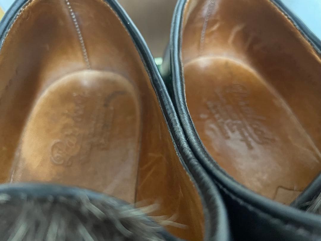 デカタグ　旧タグ　パラブーツ ミカエル Paraboot ブラック アザラシ