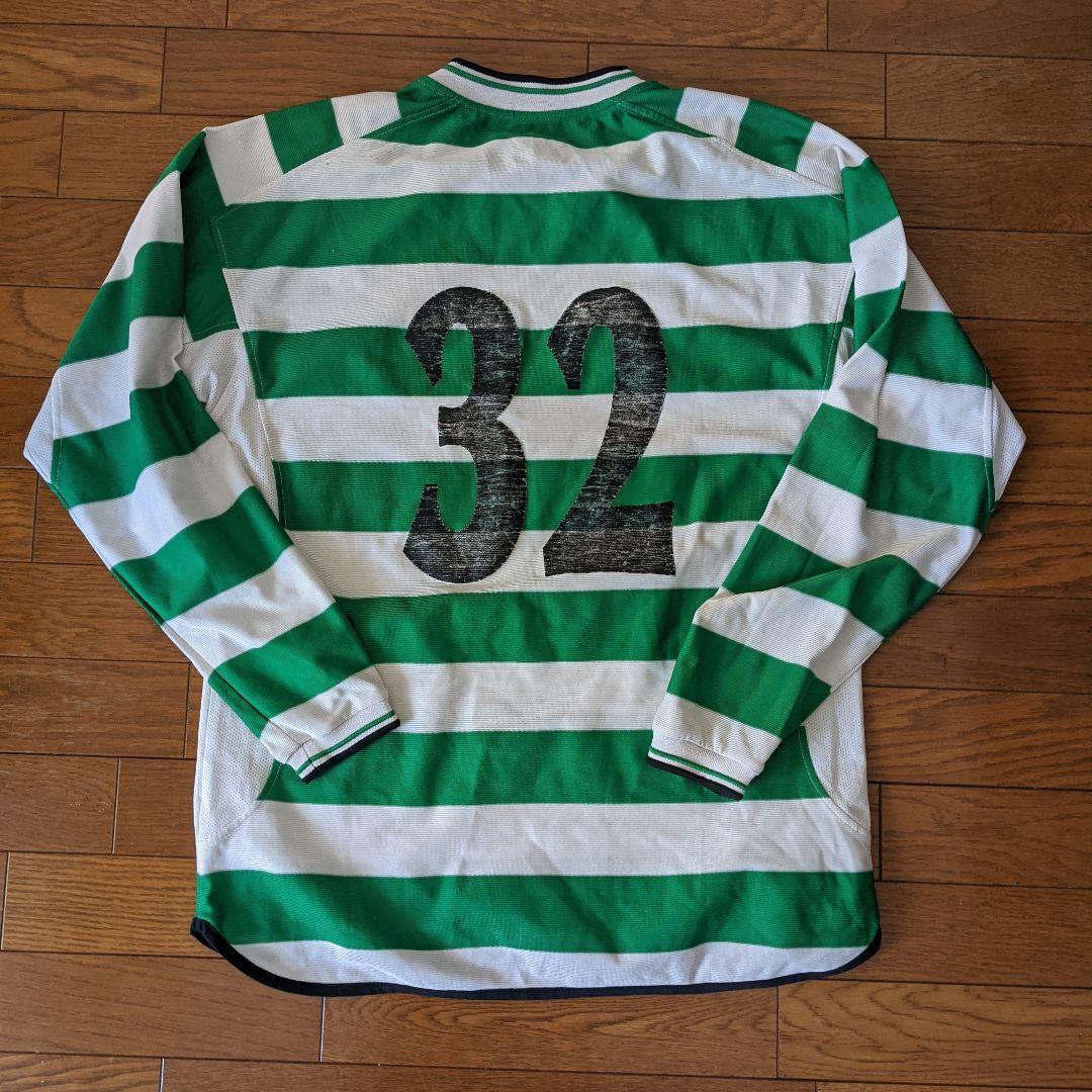 セルティック　Umbro 長袖ユニホーム　サイズL