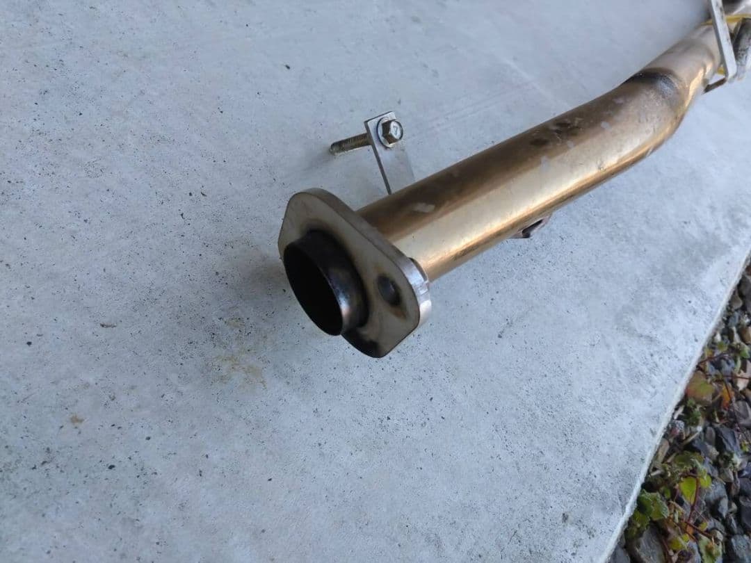 ジムニーJA12JA22用サクソンレーシングフロントパイプ ガスケット着き