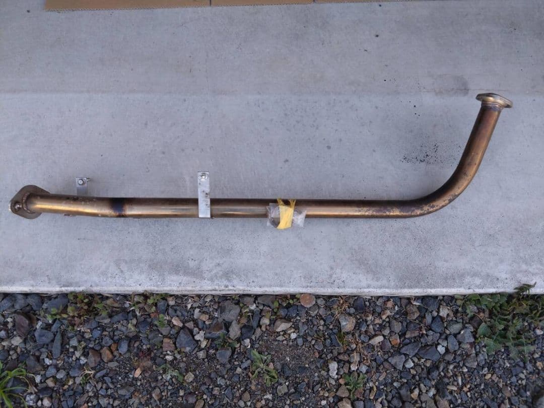 ジムニーJA12JA22用サクソンレーシングフロントパイプ ガスケット着き