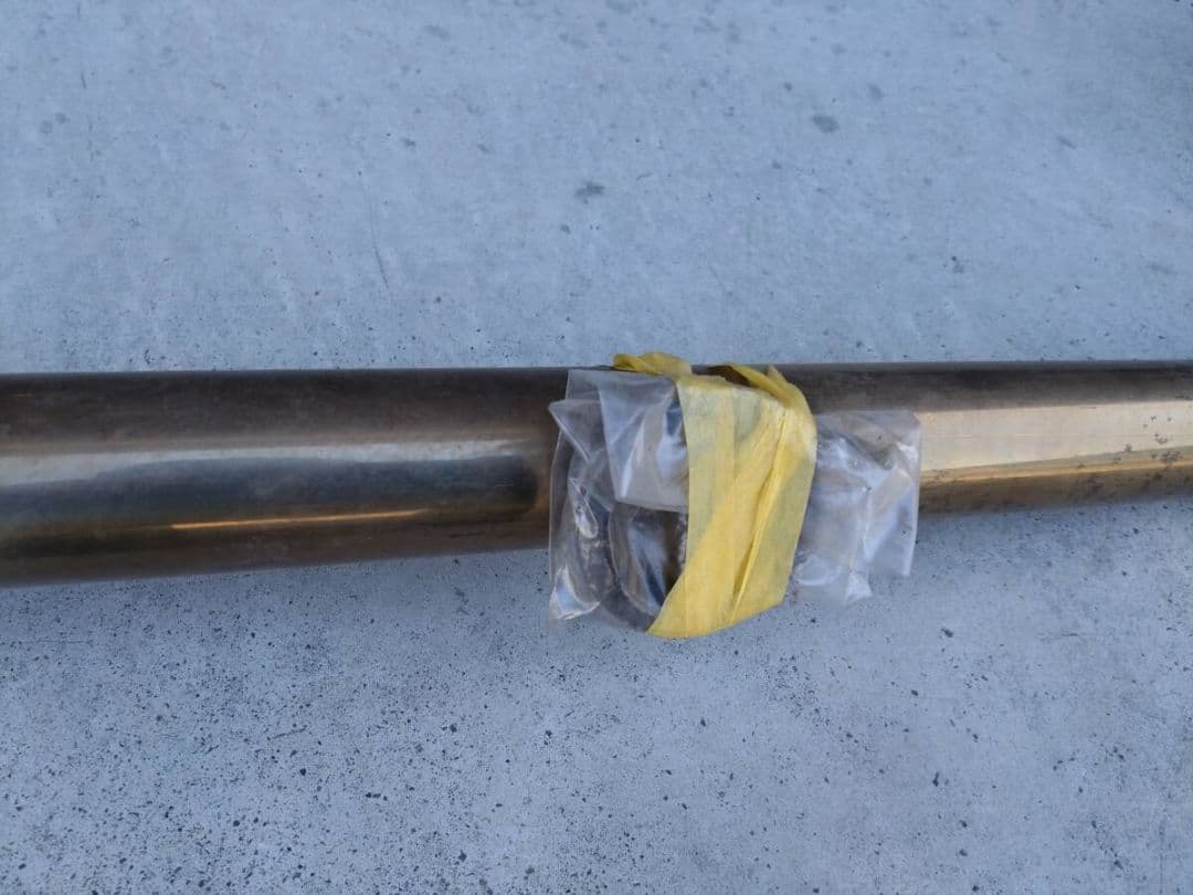 ジムニーJA12JA22用サクソンレーシングフロントパイプ ガスケット着き