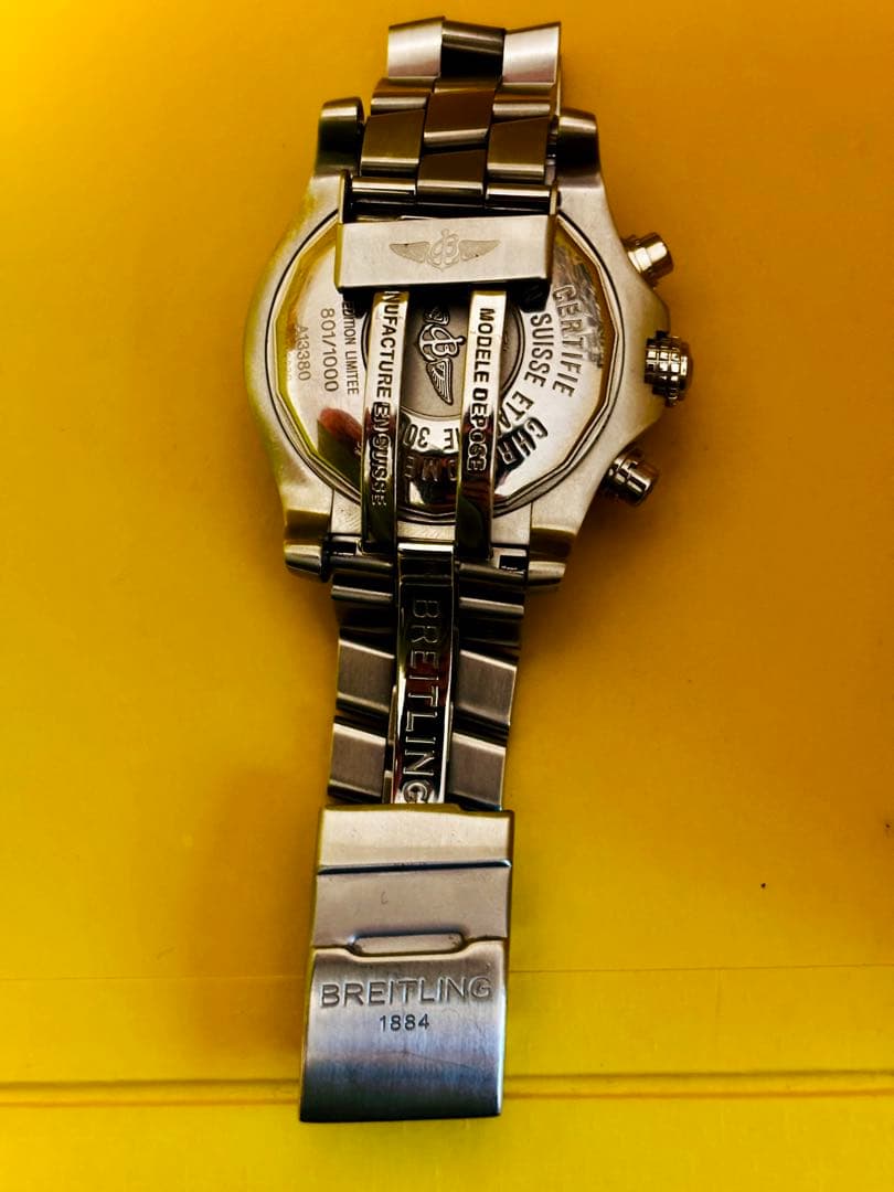 世界1000本限定 ブライトリング アベンジャー スカイランド コードイエロー