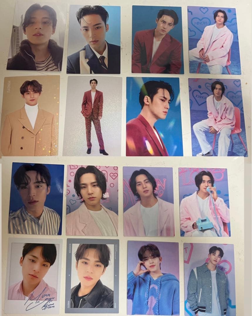 ミンギュ　トレカ(118枚)