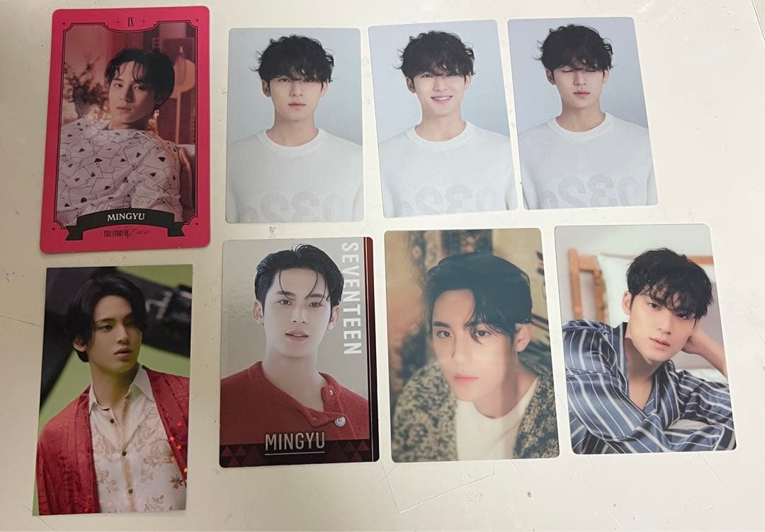 ミンギュ　トレカ(118枚)