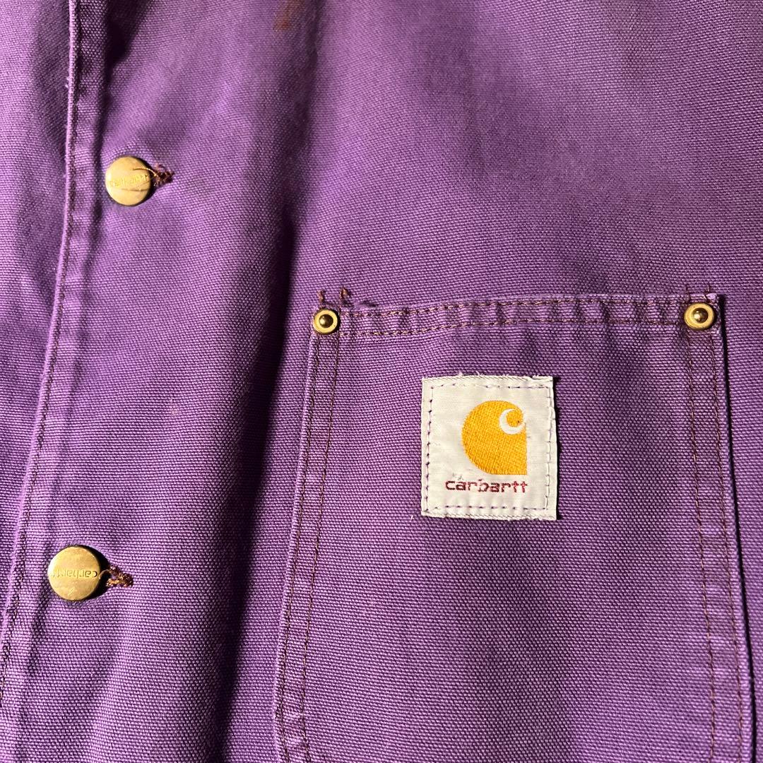希少カラー 80s carhartt カーハート カバーオール チョアコート