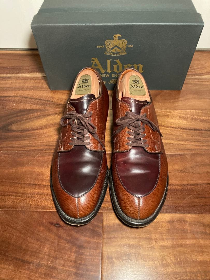 ALDEN オールデン BEAMS 別注 N6601 Vチップ コードバン 革靴
