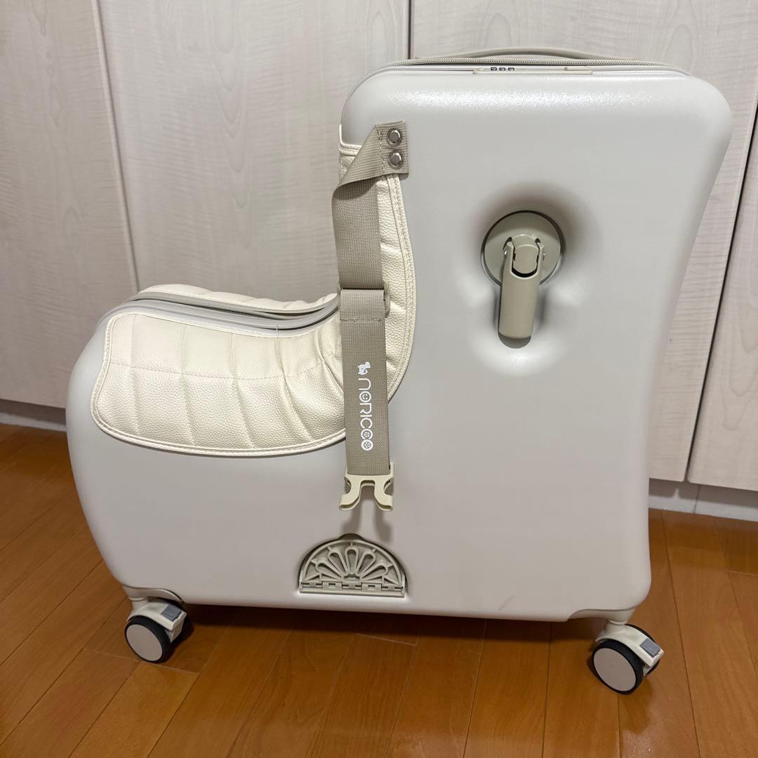 NORICCO おしり痛くないクッション付 子供乗れるスーツケース