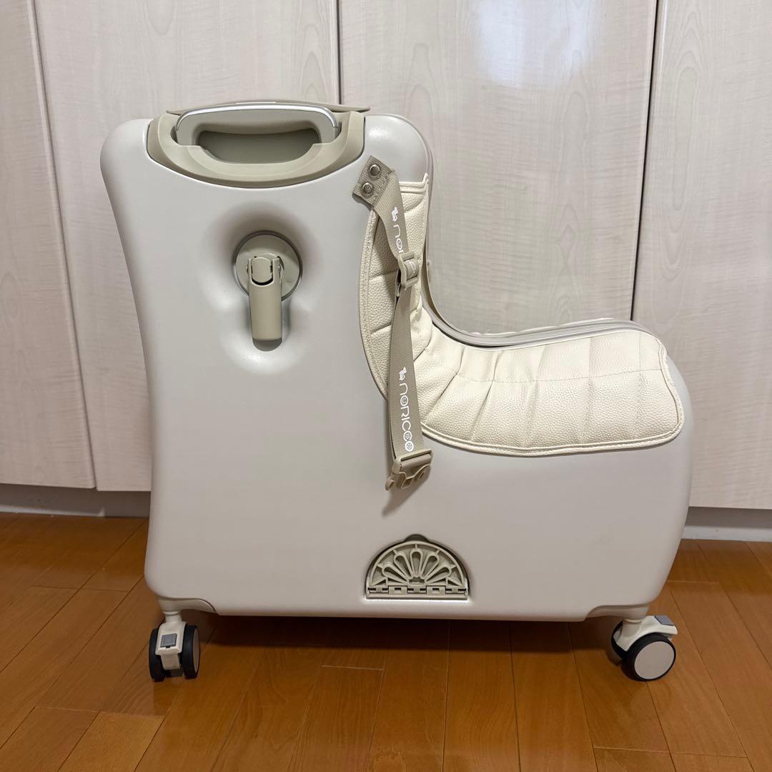 NORICCO おしり痛くないクッション付 子供乗れるスーツケース