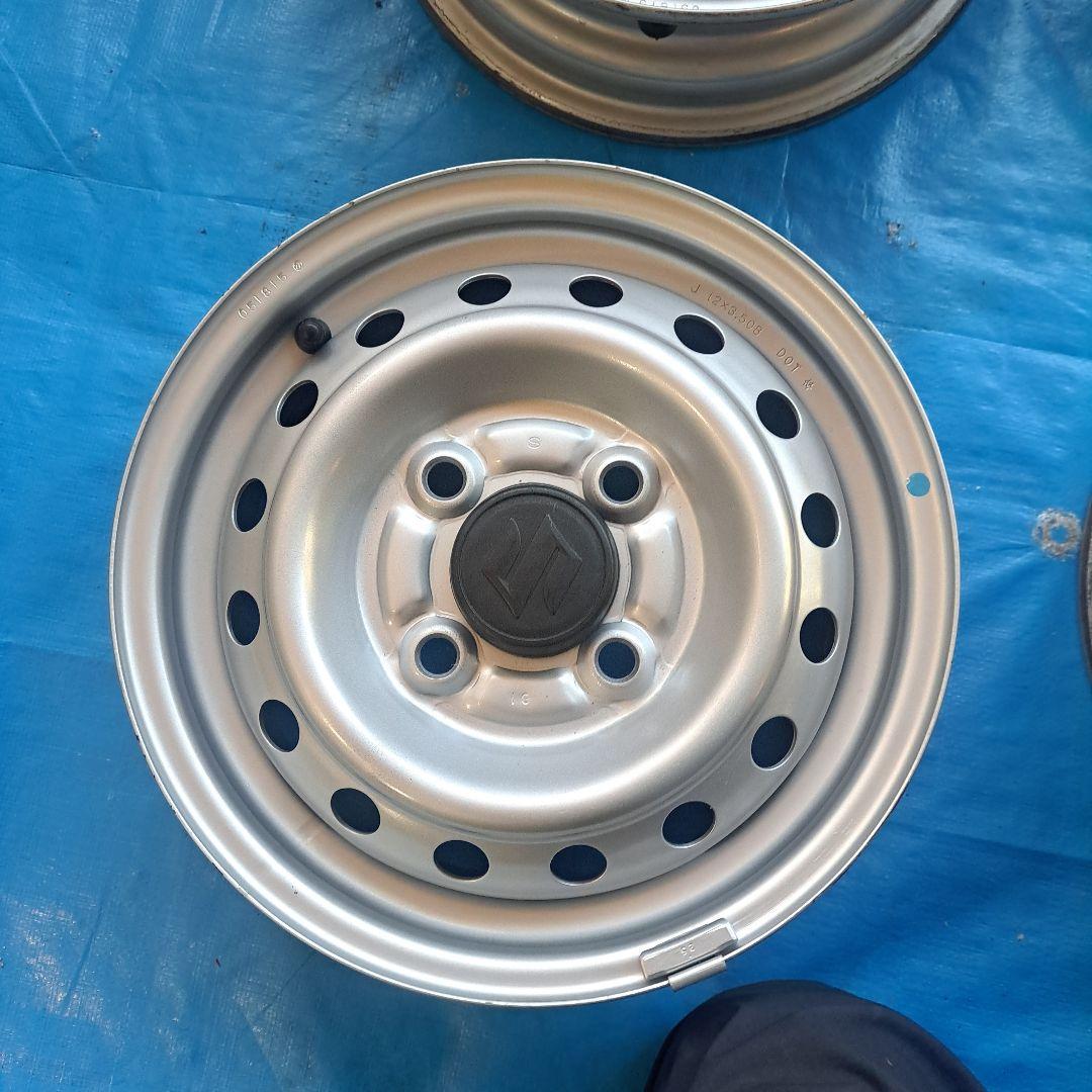 ★スズキ 純正★12インチスチールホイール　キャリィ　エブリィ等　送料無料