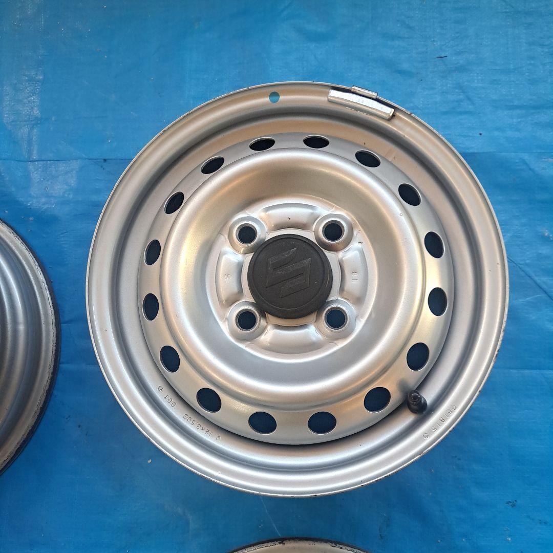 ★スズキ 純正★12インチスチールホイール　キャリィ　エブリィ等　送料無料