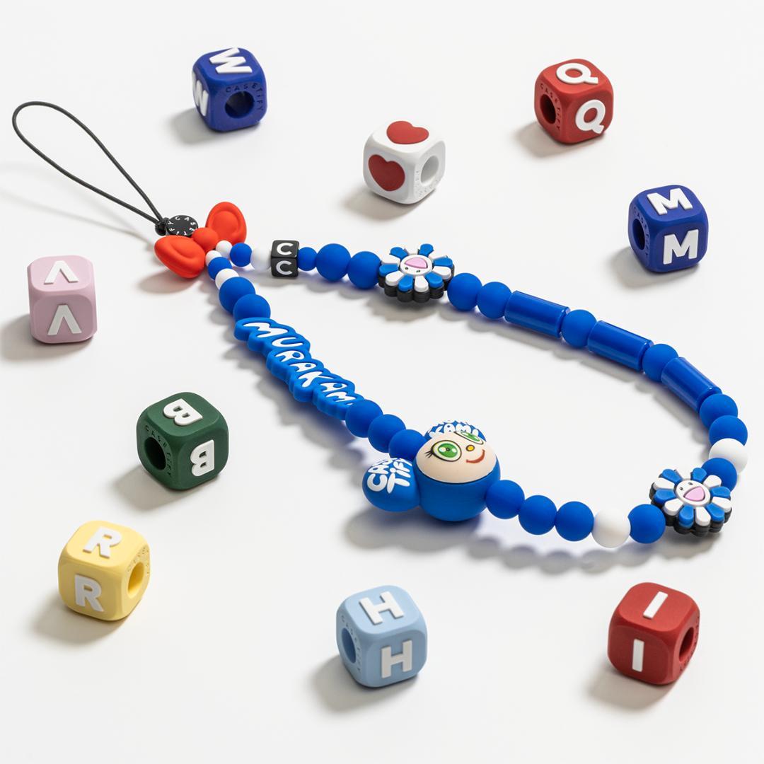 村上隆 CASETiFY MR DOB スマホストラップ ( ピンク）