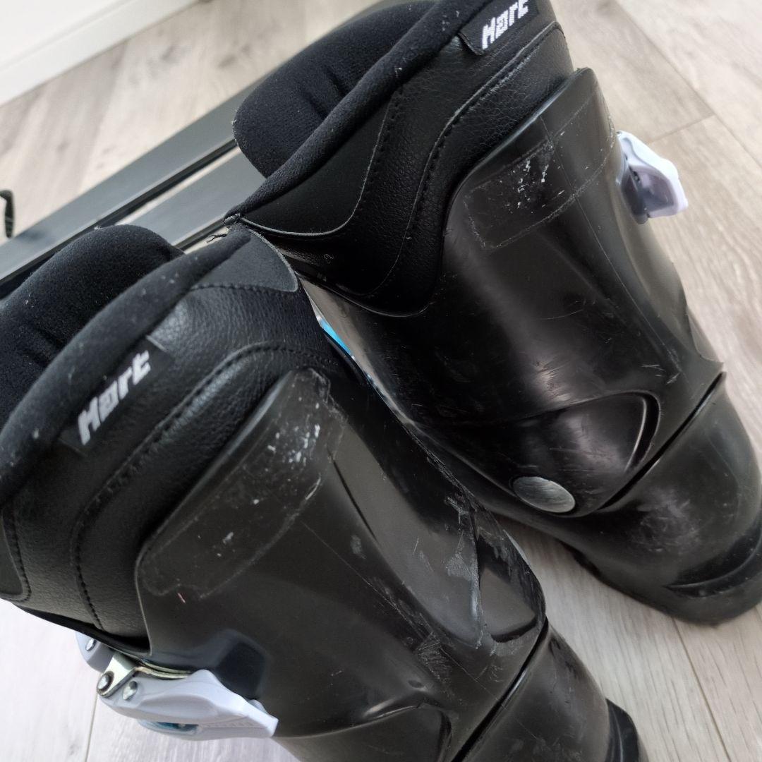 スキー靴　スキー板　ストック