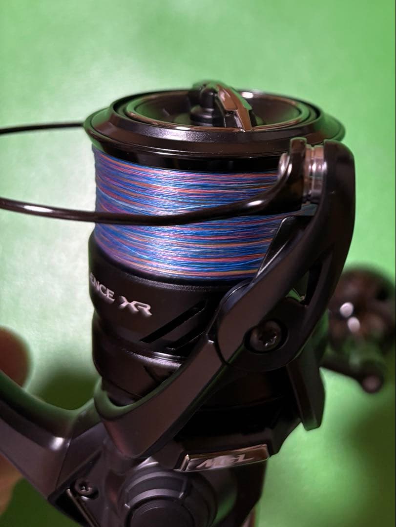 まこちん23EXSENCE XR 4000MXG ゴメクサスハンドルノブ