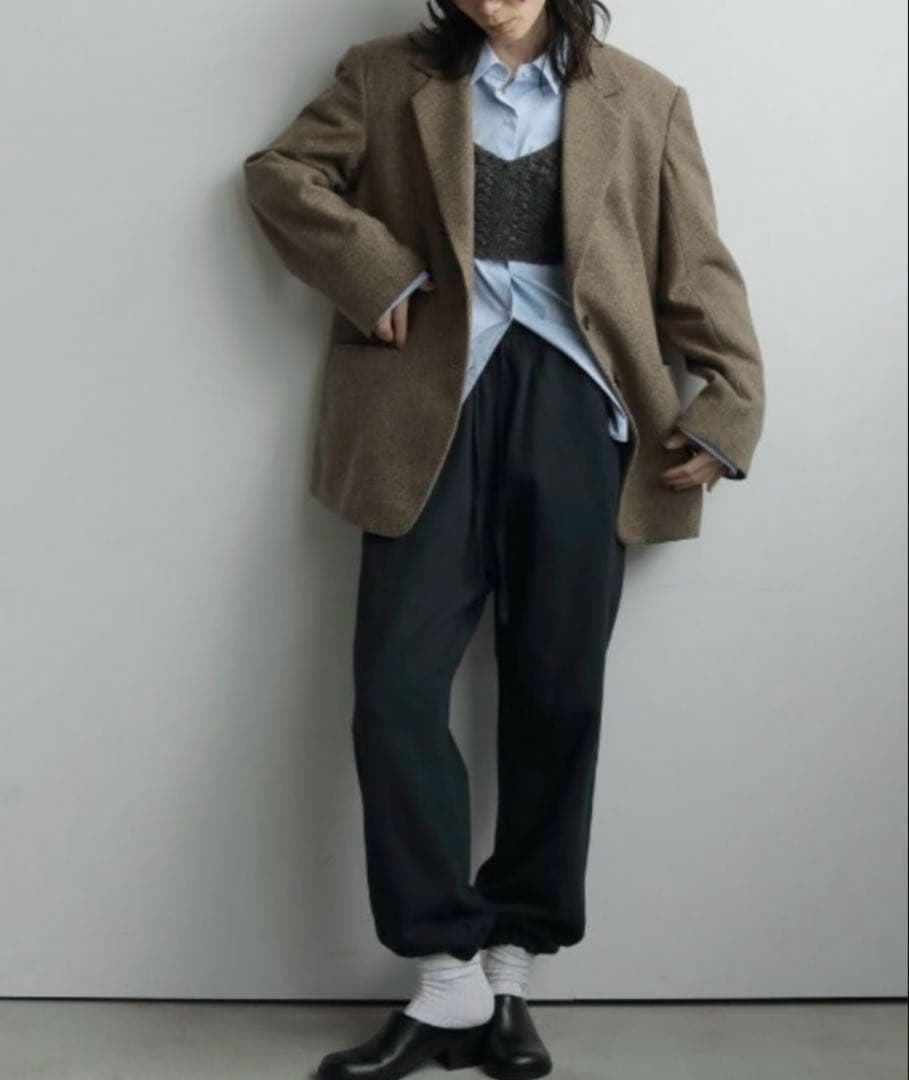 anuke Herringbone Wool Jacket 36 新品未使用