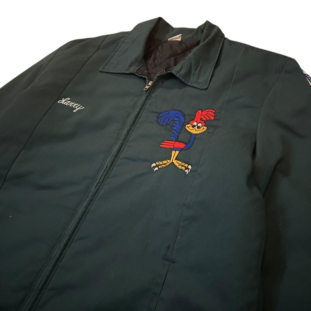 スーベニアジャケット ロードランナー ブルゾン ミリタリー ベトジャン 刺繍