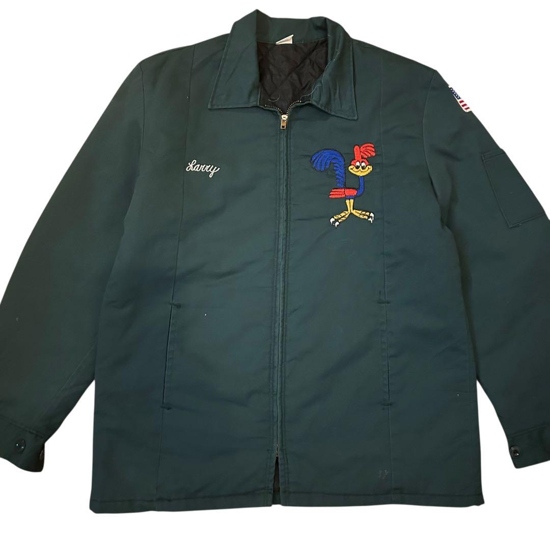 スーベニアジャケット ロードランナー ブルゾン ミリタリー ベトジャン 刺繍