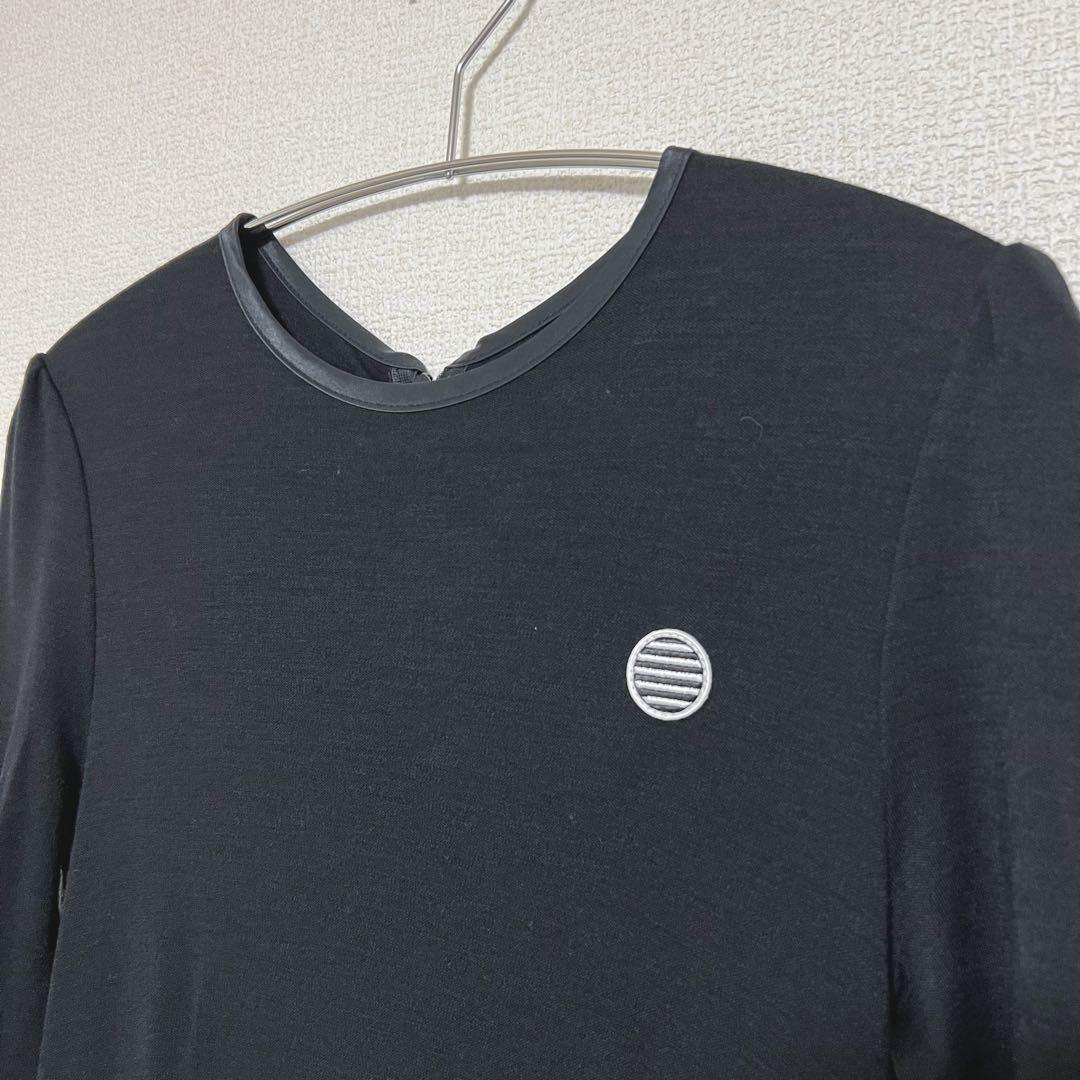 ボーダーズアットバルコニー ウールジャージーマキシドレス　ワンピース