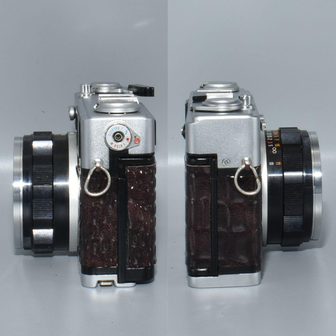 整備済 Olympus 35 DC ダークブラウン 外装リメイク 動作OK