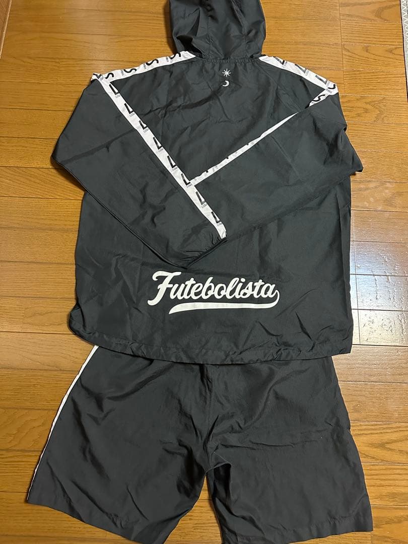 ルースイソンブラ luzesombra ピステ 上下セット 黒 上XL 下L