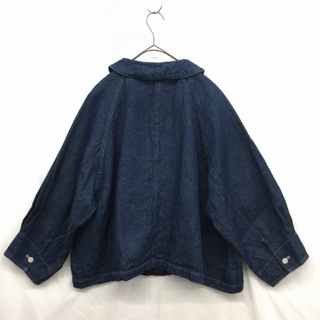 nest Robe : 25ss リネンデニムカバーオールシャツジャケット
