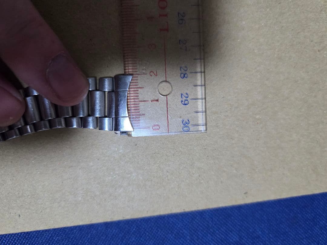 OMEGA ステンブレス Ref.1171 ff/677・20mm 使用感有①