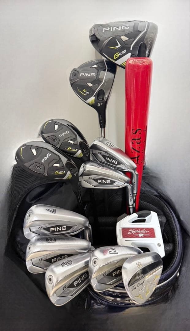 【PING中心】ゴルフクラブセット（シャフトカスタム多数） 超豪華セット