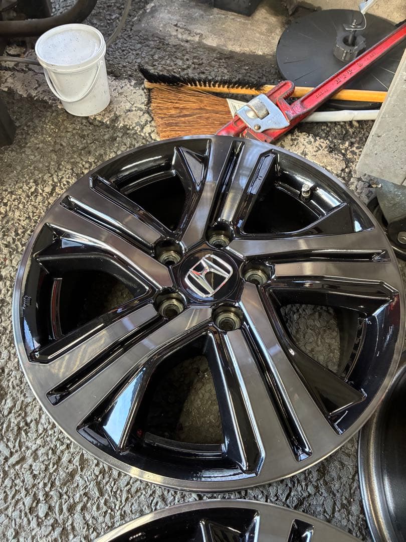 RP ステップワゴン　ブラックスタイル純正アルミホイール　16インチ6J +50