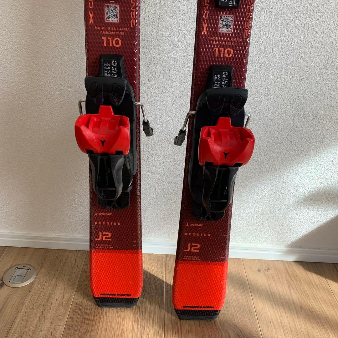 ATOMIC J2 110 スキー板 ブーツHAWK2 20.5㎝