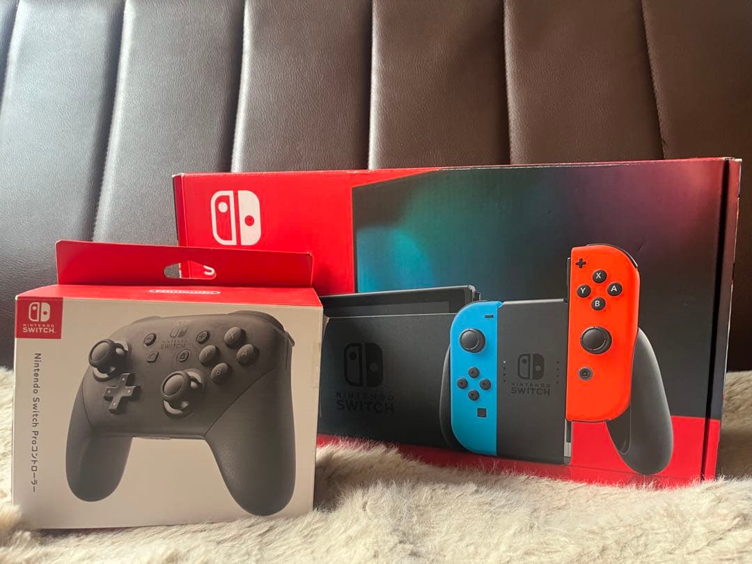 ニンテンドー　スイッチ　本体　プロコントローラー　セット