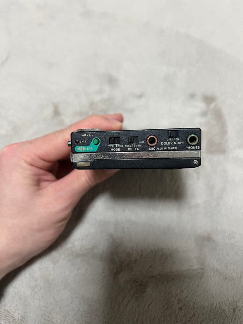 SONY STEREO CASSETTE-RECODER WM-R202ジャンク