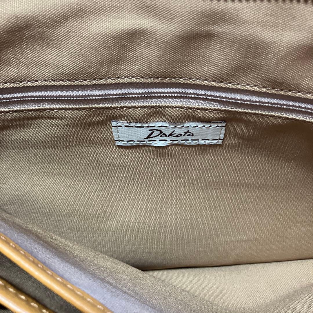 (新品)ダコタDakota本革トートバッグA4対応レディースバックマスタード