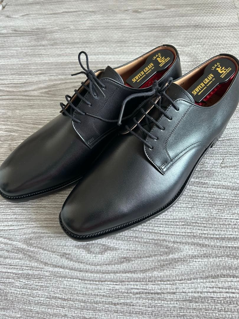 スコッチグレイン　アシュランス　プレーントゥEEE27cm