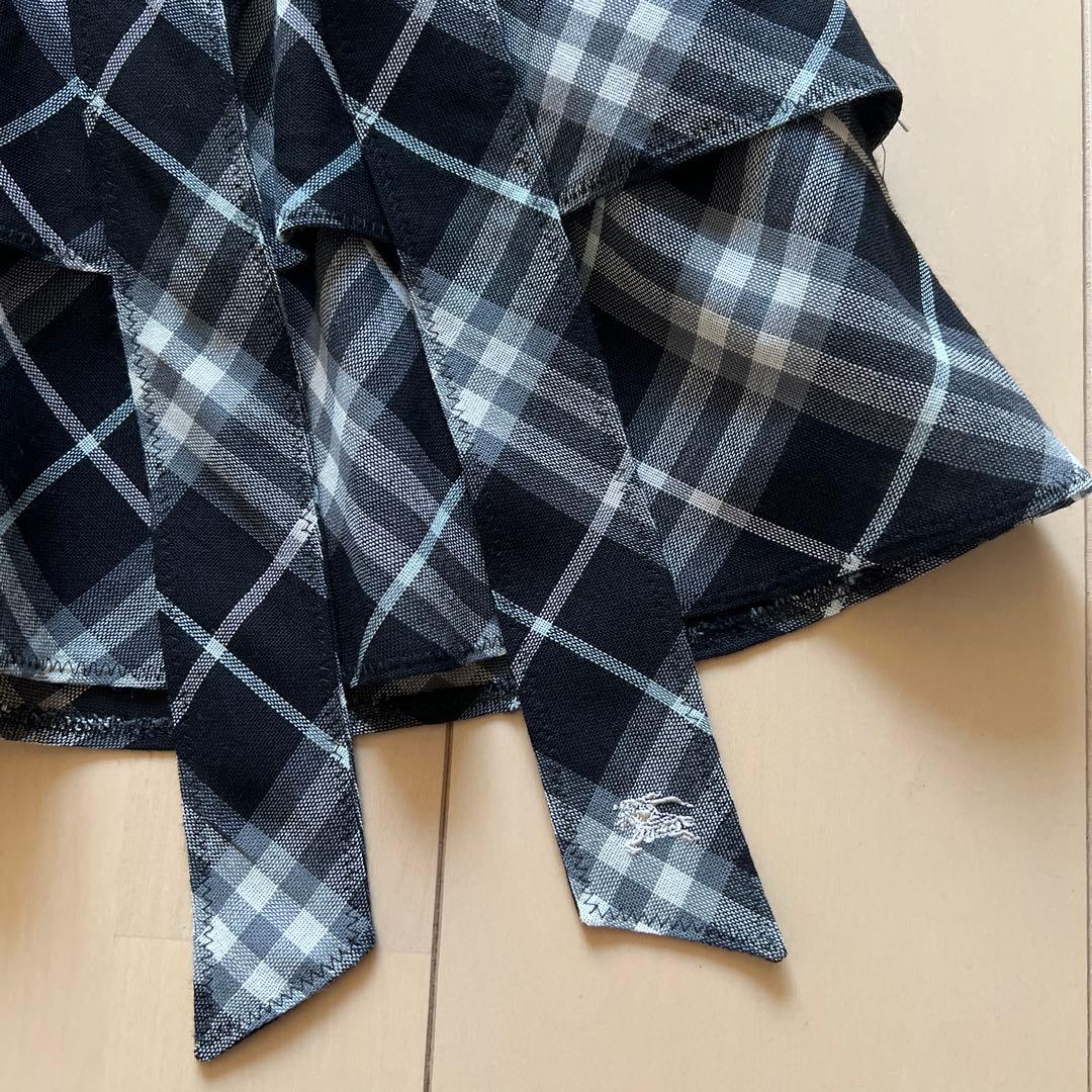 美品BURBERRY BLUE LABEL プリーツスカート ノバチェック