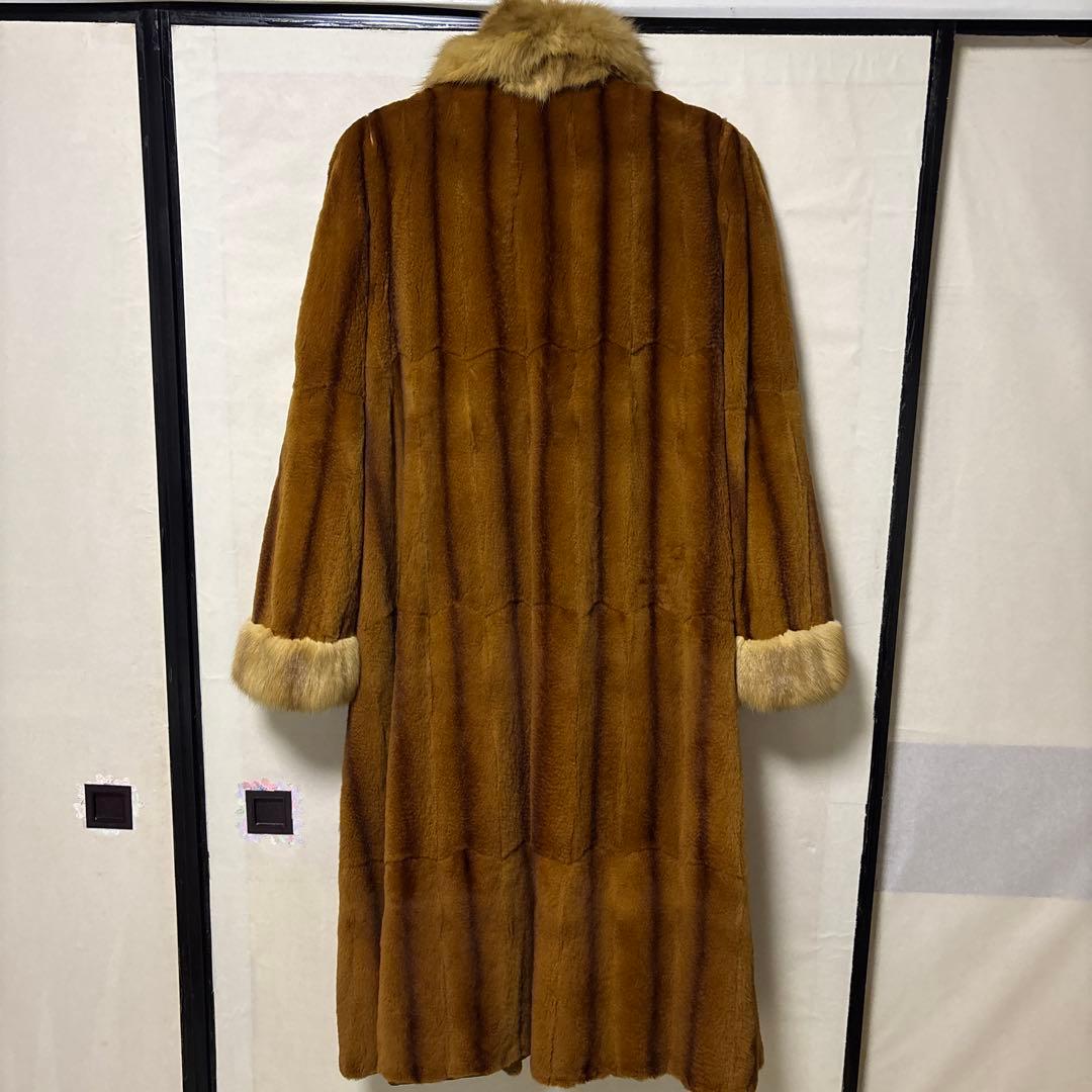 SOBOL ファーロシアンセーブル　リバーシブル　LL ブラウン