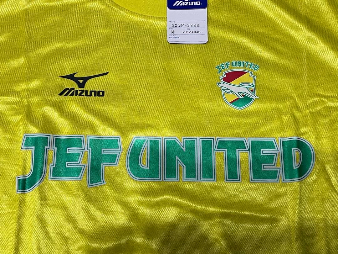 【新品未使用　タグ付】JEF UNITED イエロー Tシャツ Mサイズ【長袖】