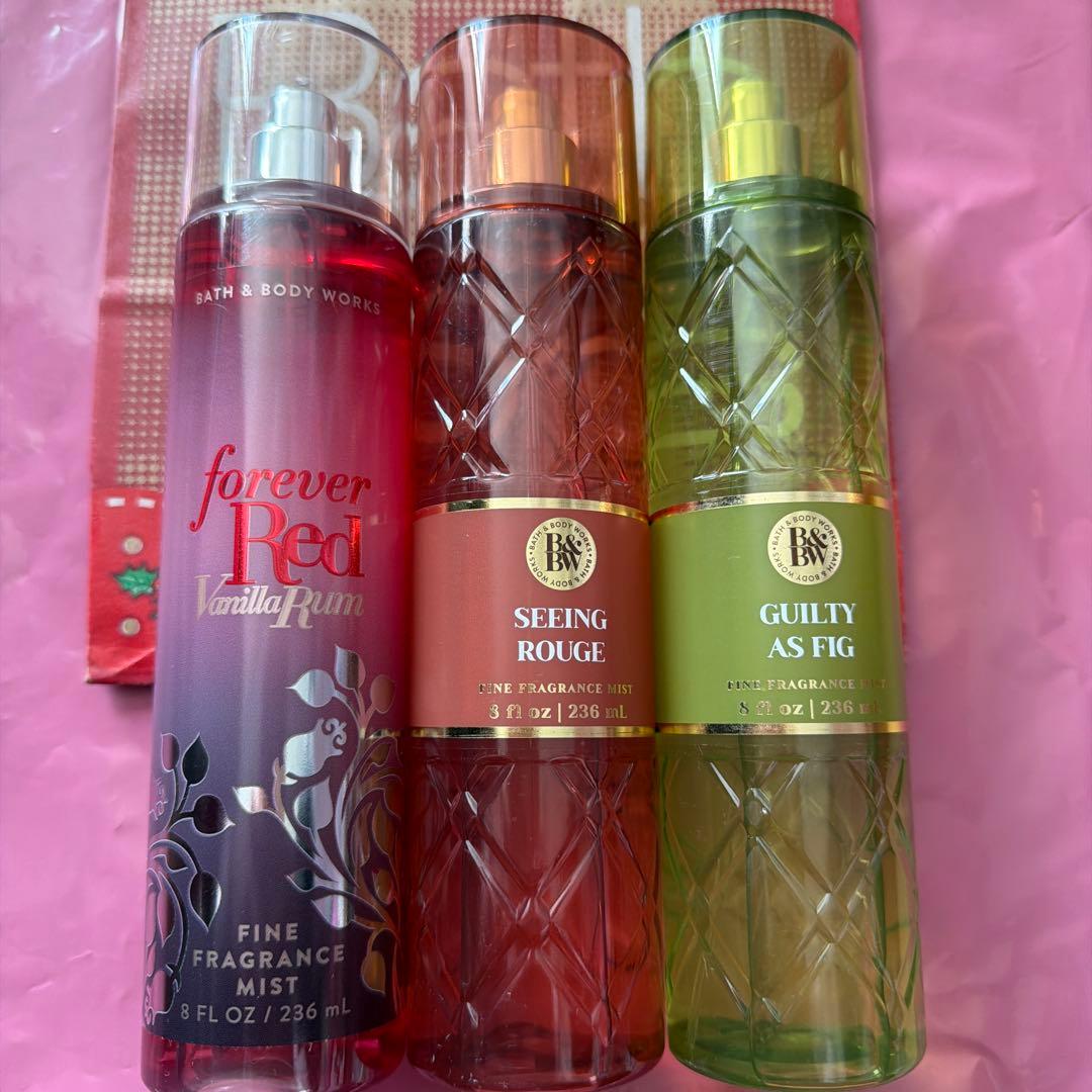 ボディミストセット 3本バスアンドボディワークス新品