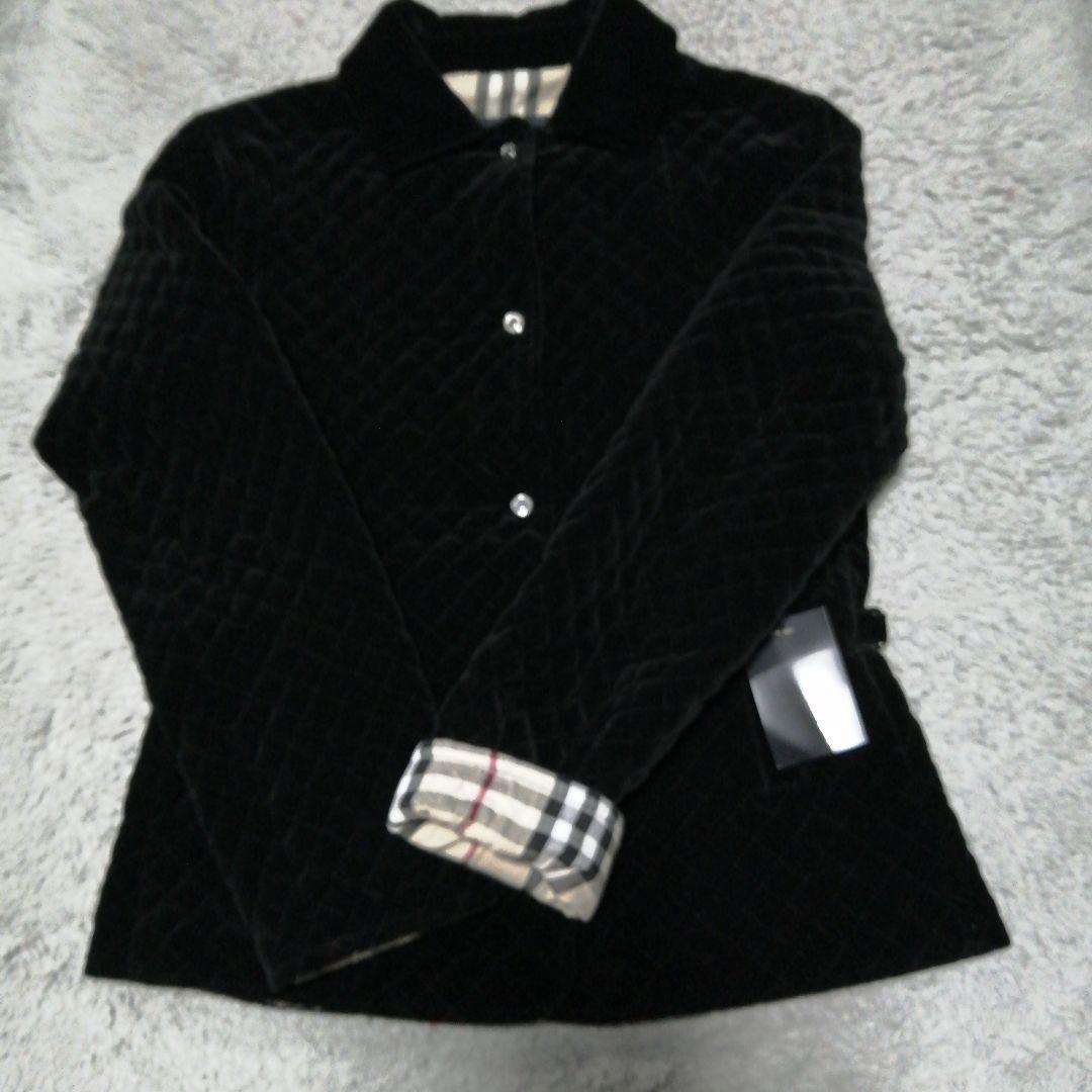 美品　BURBERRY　　LONDON　ブラックノバチェック　コールテン　38
