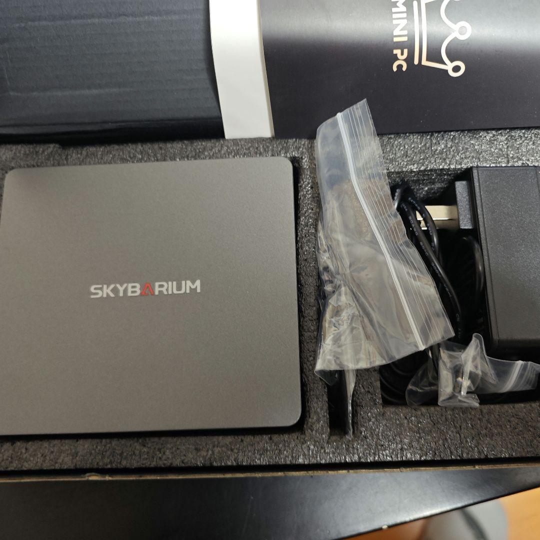 SkyBarium ミニPC Intel N100 16GB RAM 512GB