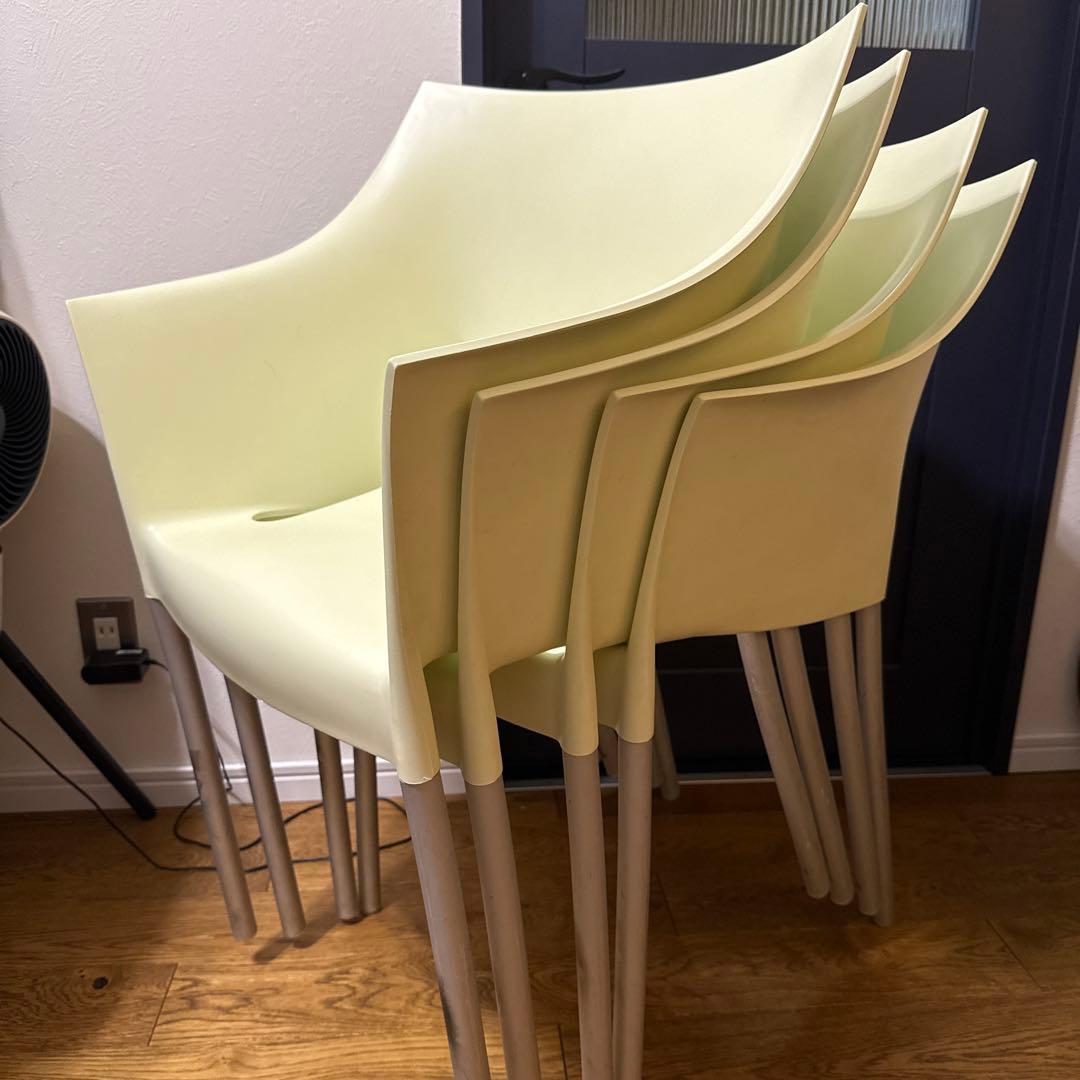 (大阪市中央区引き取り限定・4脚まとめ売り)Kartell | カルテル 椅子