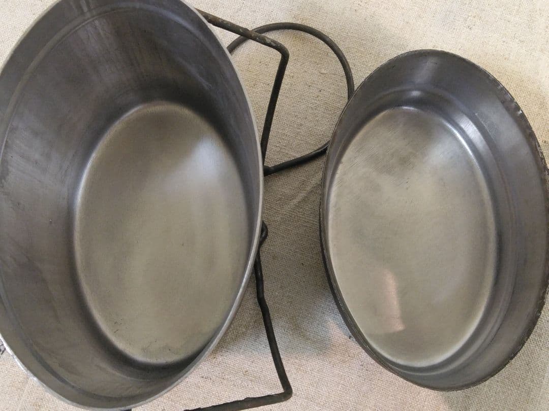 USED スウェーデン軍 ステンレス製飯盒セット